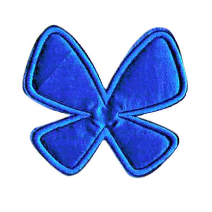 Papillon en coton Morpho bleu Papillon en coton Morpho bleu