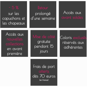 Abonnement au "Zoli Club"