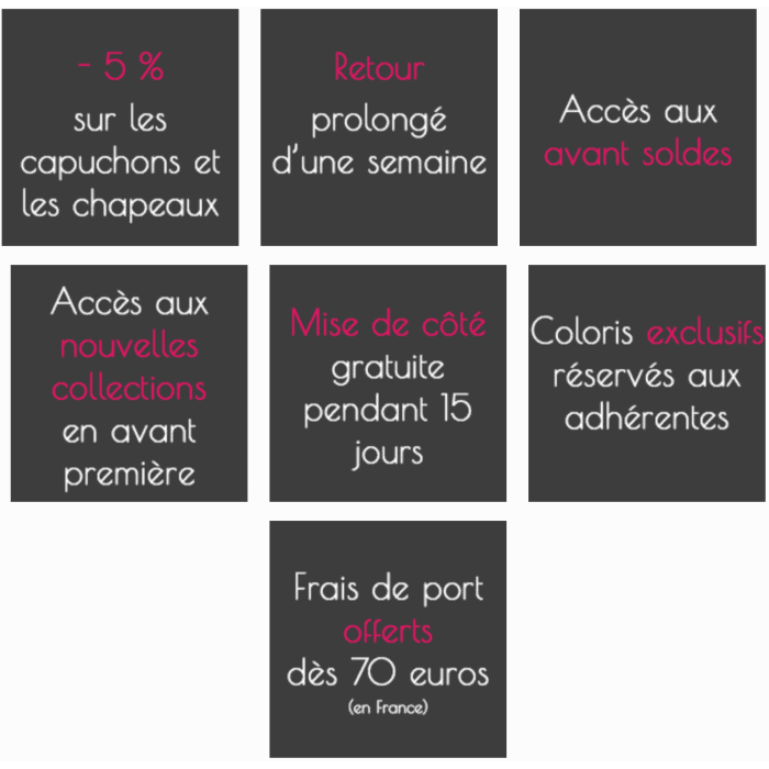 Abonnement au "Zoli Club"