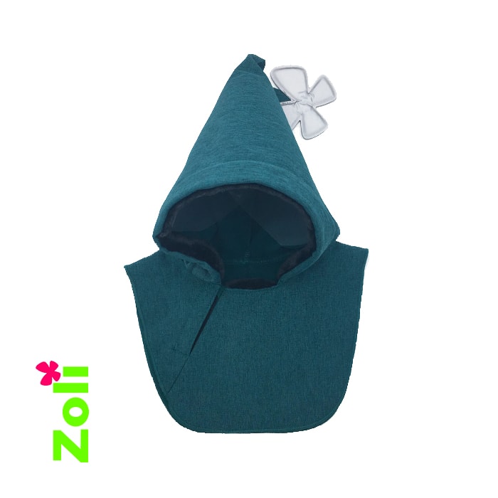 Mieux qu'une cagoule ! le capuchon en polaire pour bébé !