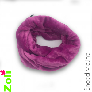 Snood tout doux adulte Violine