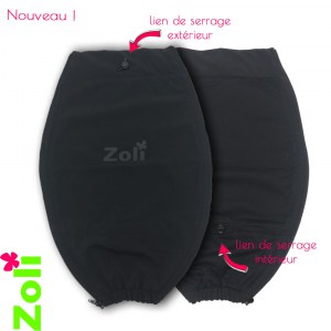 Extension de manteau pour le portage en MI-SAISON (Spirale)