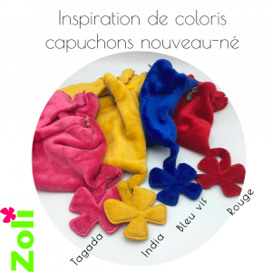 Capuchon Nouveau né (0 - 6/8 mois)
