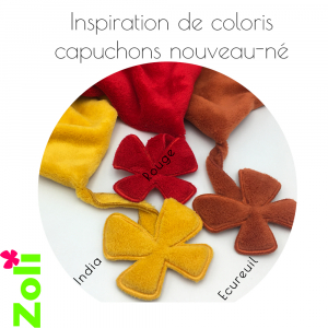 Capuchon Nouveau né (0 - 6/8 mois)