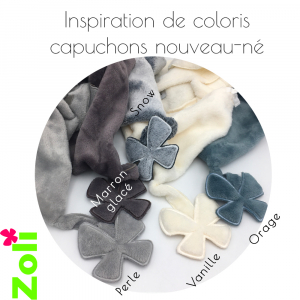 Capuchon Nouveau né (0 - 6/8 mois)