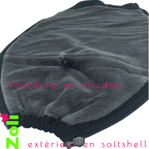 Extension de manteau pour le portage en HIVER (Zip Spirale)