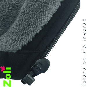 Extension de manteau pour le portage en MI-SAISON (Zip Inversé)