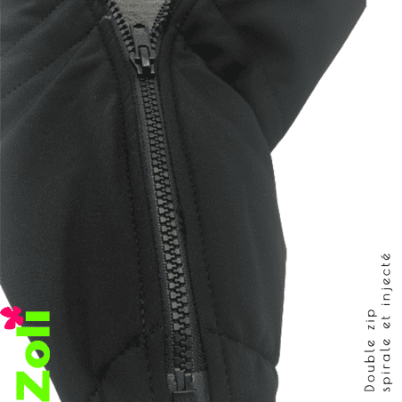 Extension de manteau pour le portage en HIVER (Double Zip Injecté et Spirale)