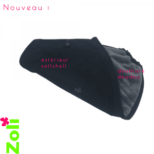 Extension de manteau pour le portage en HIVER (Double Zip Injecté et Spirale)