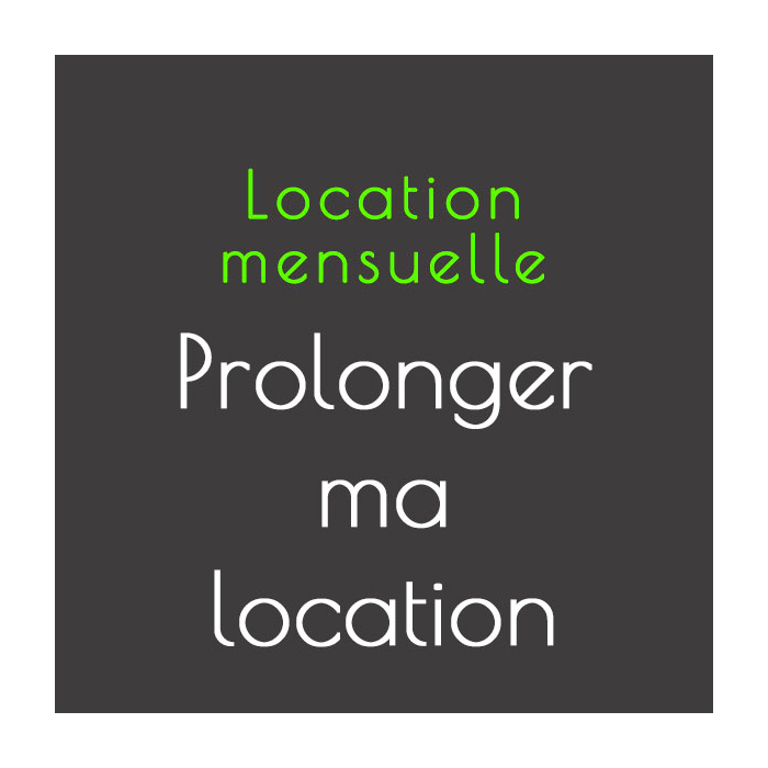 Prolonger ma location Prolonger ma location
