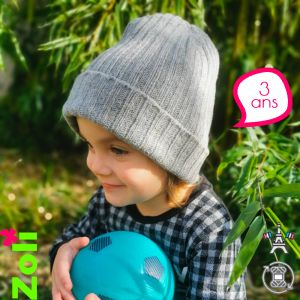 Bonnet évolutif en Laine recyclée