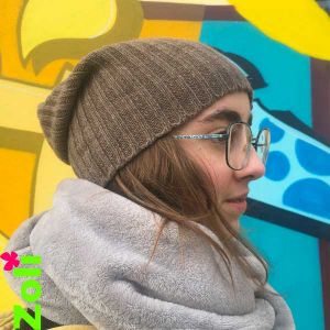 Bonnet évolutif en Laine recyclée