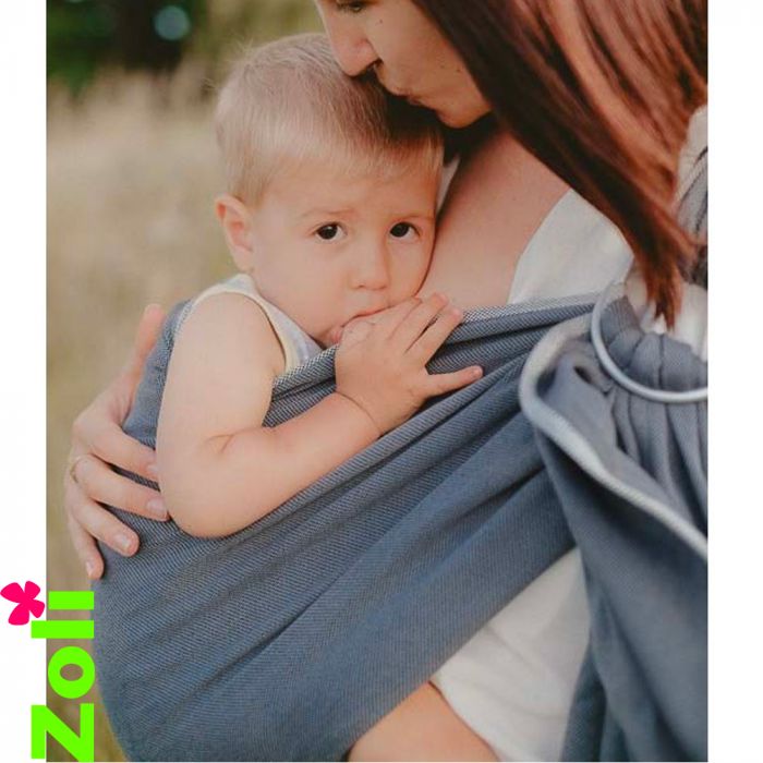 Le porte bébé souple de Néobulle, le NEO, convient à tous les parents qui  cherchent facilité et confort de portage