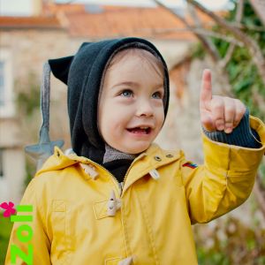 Capuchon enfant polaire