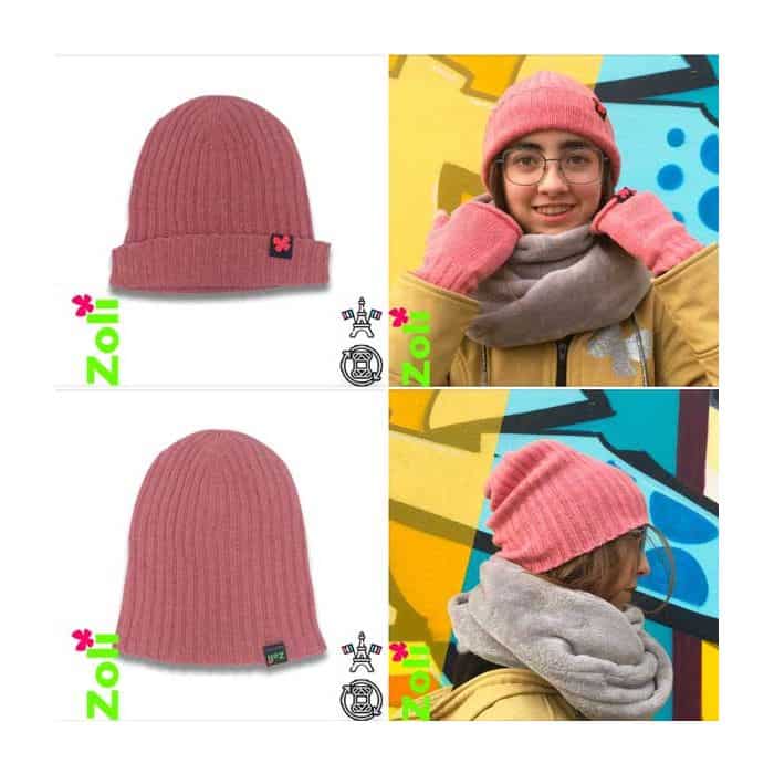 Bonnet évolutif en Laine recyclée