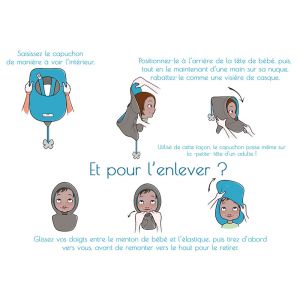 Capuchon enfant polaire