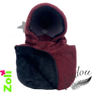 Capuchon enfant polaire