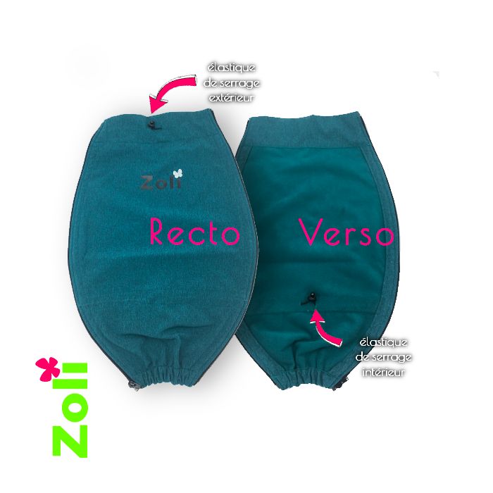 Extension de manteau pour le portage (Zip Spirale)