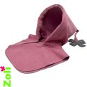 Capuchon bébé softshell rose