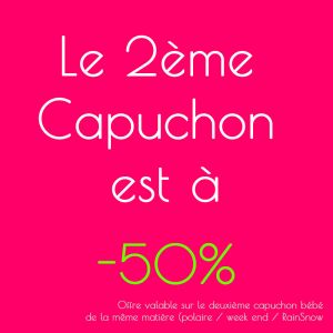 Capuchon bébé Polaire