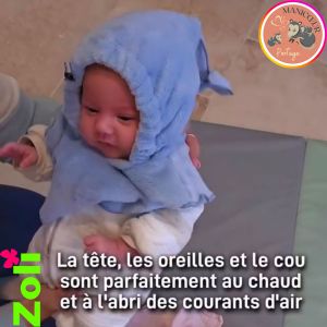 Capuchon Premier Hiver (0 - 6/8 mois)