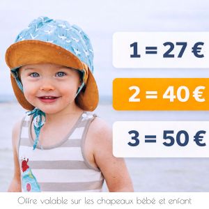 Chapeau bébé et enfant (6mois - 6 ans)