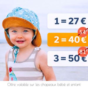 Chapeau bébé et enfant (6mois - 6 ans)