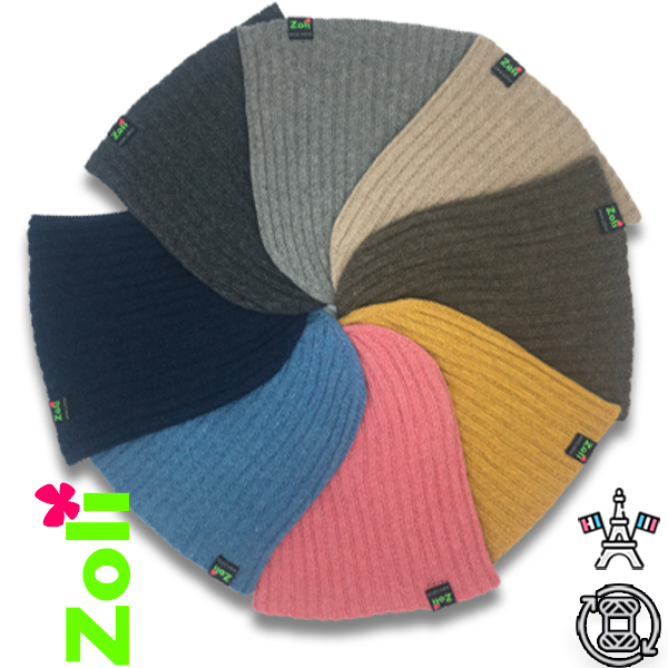 Coloris du bonnet laine Zoli
