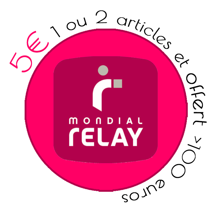 frais de port 5 euros Mondial Relay